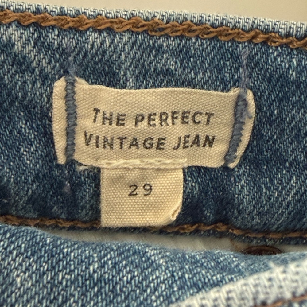 Madewell The Perfect Vintage Jean, size 29 - Picture 4 of 6